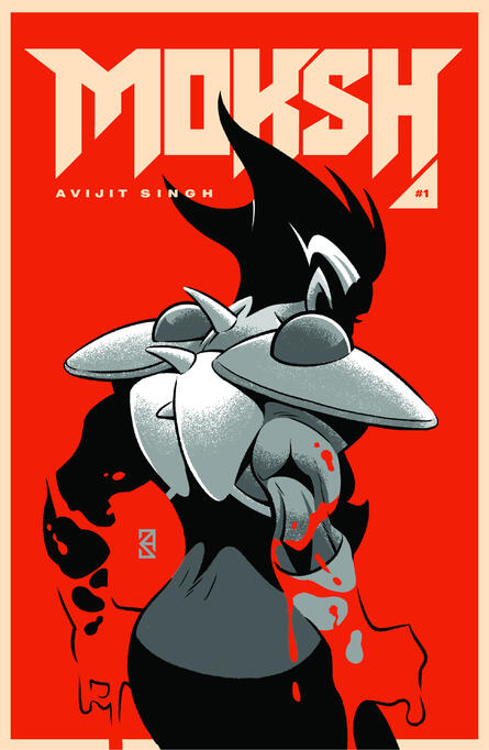 Cover for Moksh #1
