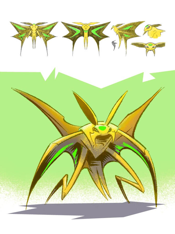 Aerial type bug fella